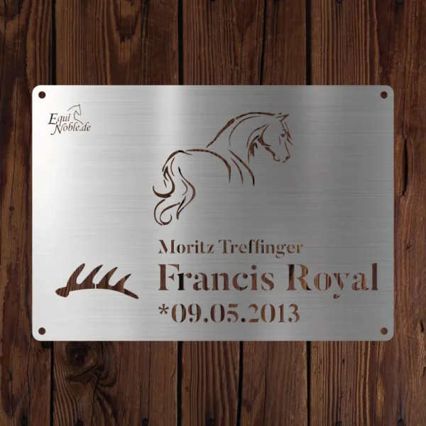 Boxenschild Besitzername