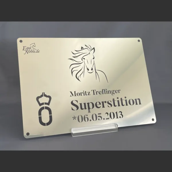 Boxenschild Besitzername – Bild 3