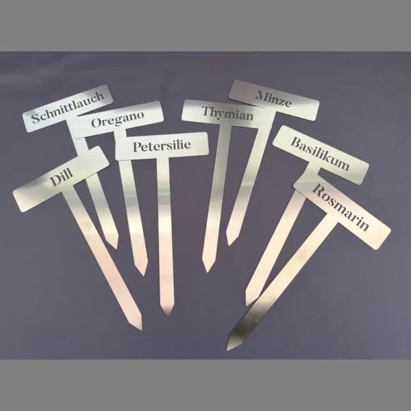 Kräuterschilder 8er Set – Bild 7